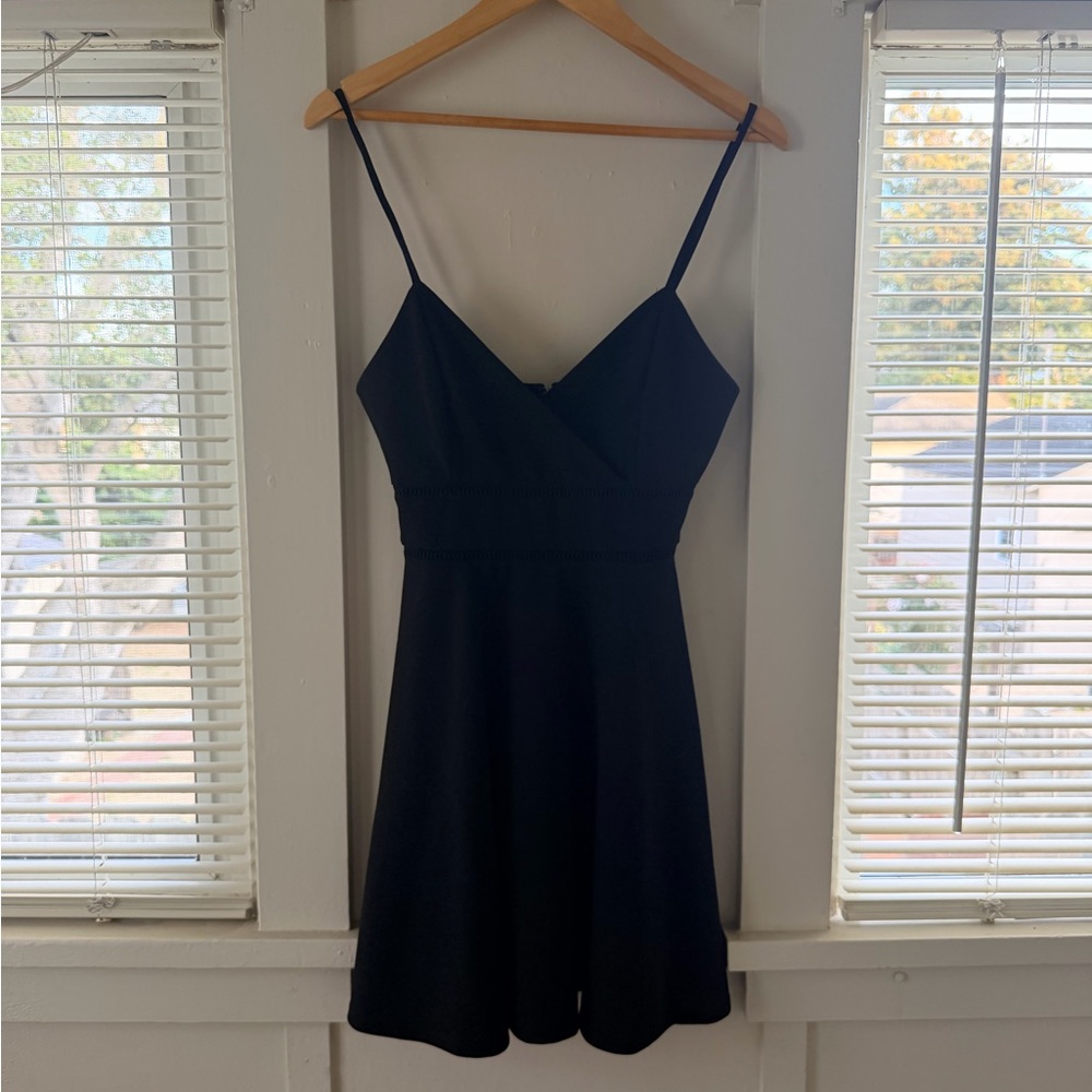 Black Spaghetti Strap Dress